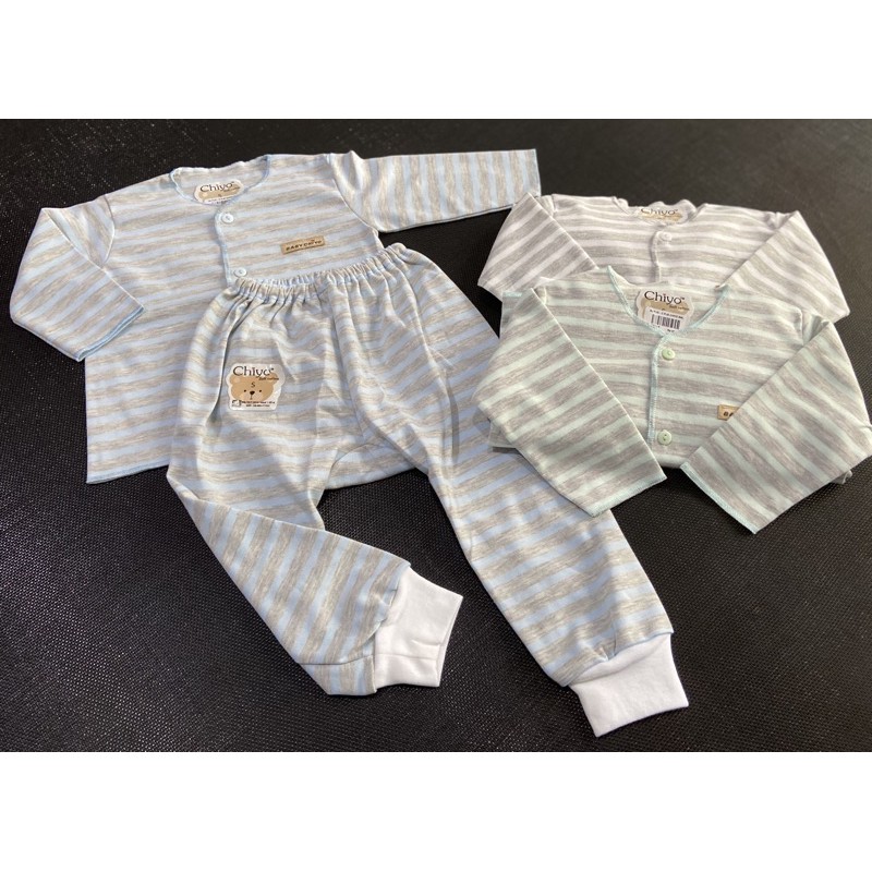 CHIYO STELAN BAJU PANJANG KANCING DEPAN SIZE S