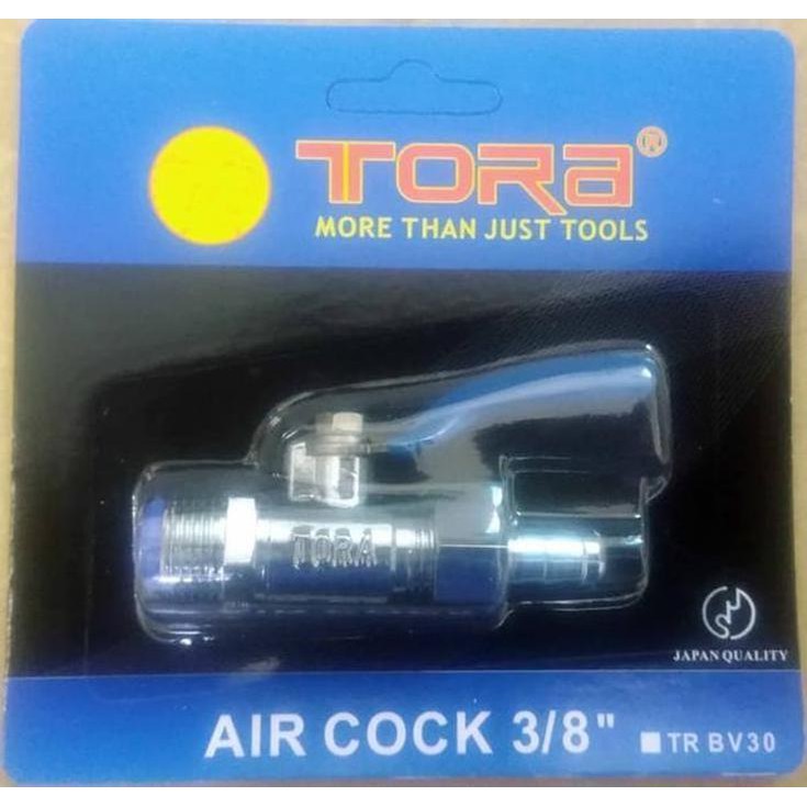 Stop Kran Angin Kompresor Body Besi Chrome Air Cock Hato 3 8  TORA