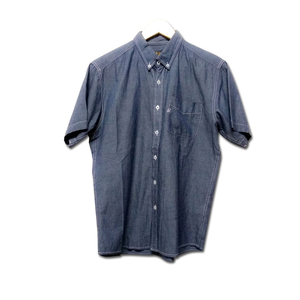 Kemeja Workdone&Co Chambray