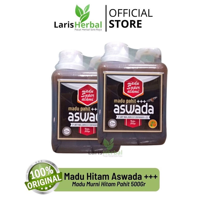 

ORIGINAL Madu Murni Aswada 500Gr Jrigen | Madu Hitam Pahit +++