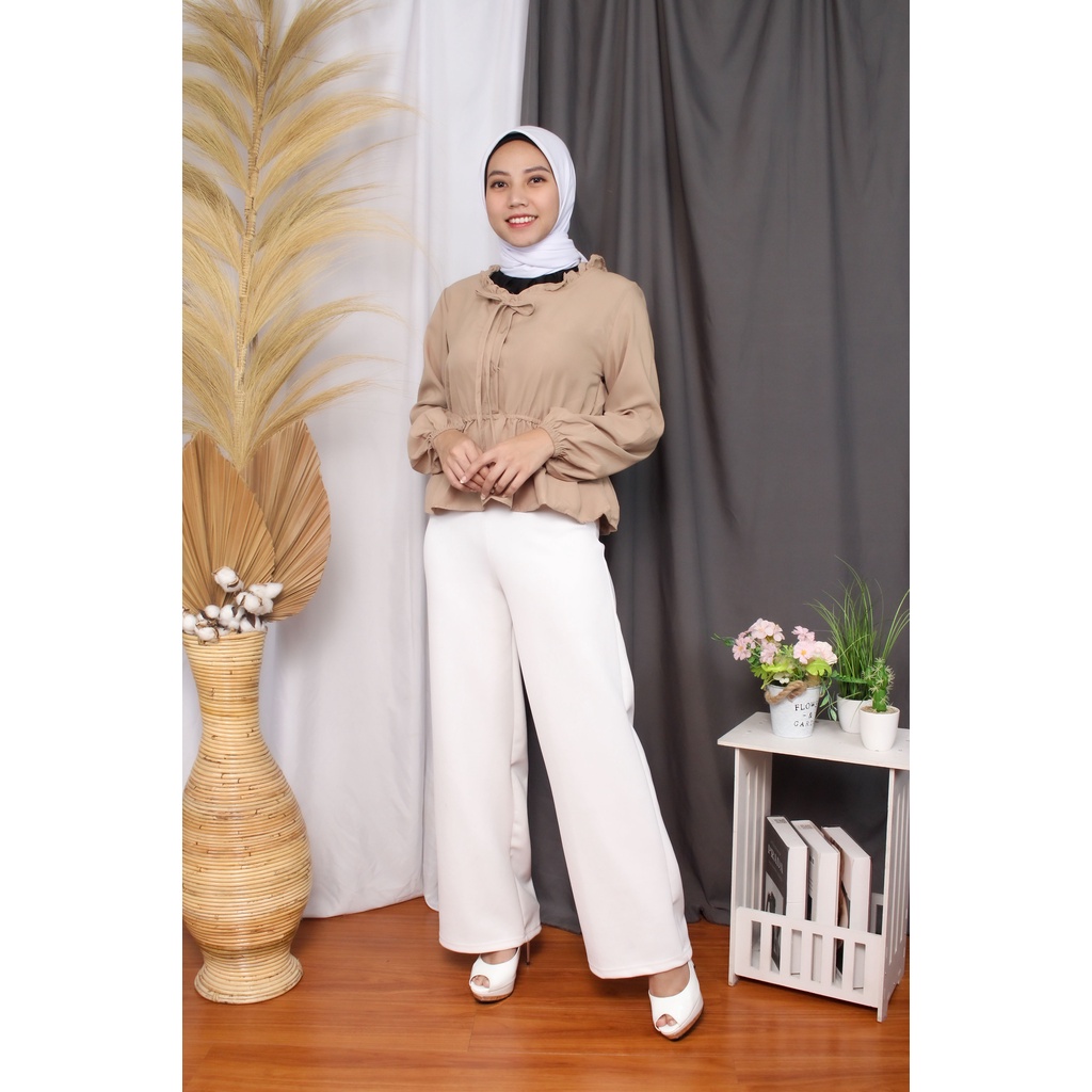 RX Fashion -  Mikela Blouse Katun Twistcone // Blouse Wanita-R2