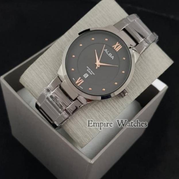 Jam Tangan Pria Alba 4D1741 Tanggal Aktif [TMO.25Au22ᴼ]