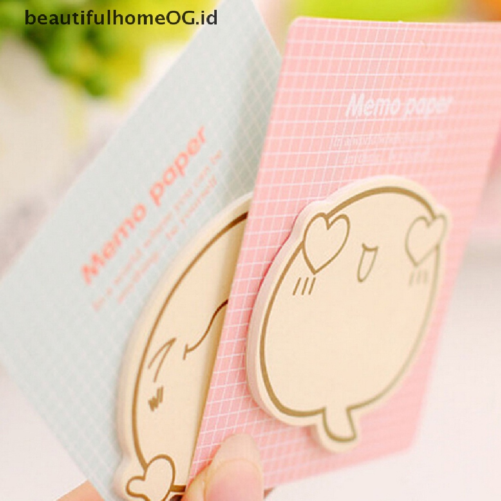 1 Pc Stiker Memo Sticky Note Untuk Perlengkapan Kantor 1pc Sticky Notesmemopost It Desain Kartun Lucu Imut Multi Warna Untuk Perlengkapan Kantorsekolah