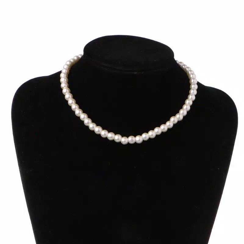 Kalung Mutiara Pearl Pengantin Pesta Bridemaid IMPORT Necklace BDAY GIFT