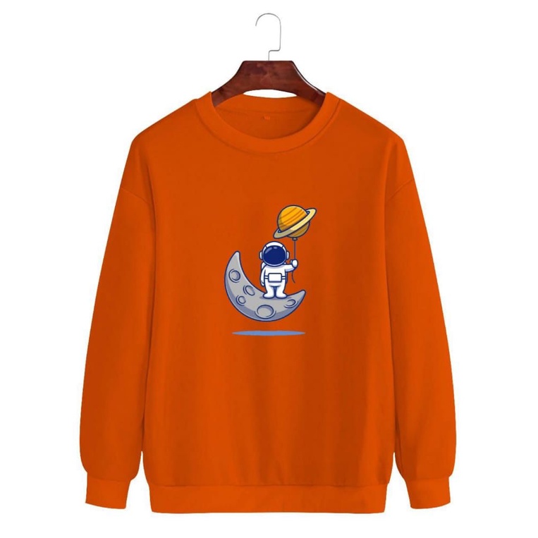 Noveli wear - Sweatshirt roughneck | sweater crewneck basic unisex distro bahan berkualitas sablon digital 006
