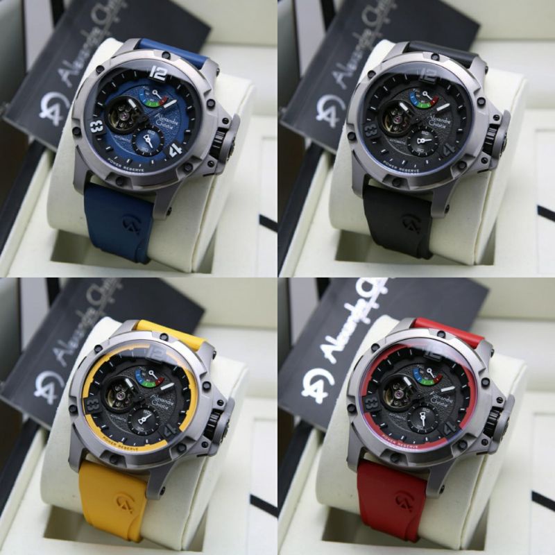 Alexandre Christie Pria AC6295 AC 6295 6295MP Titanium Special Edition Automatic Original