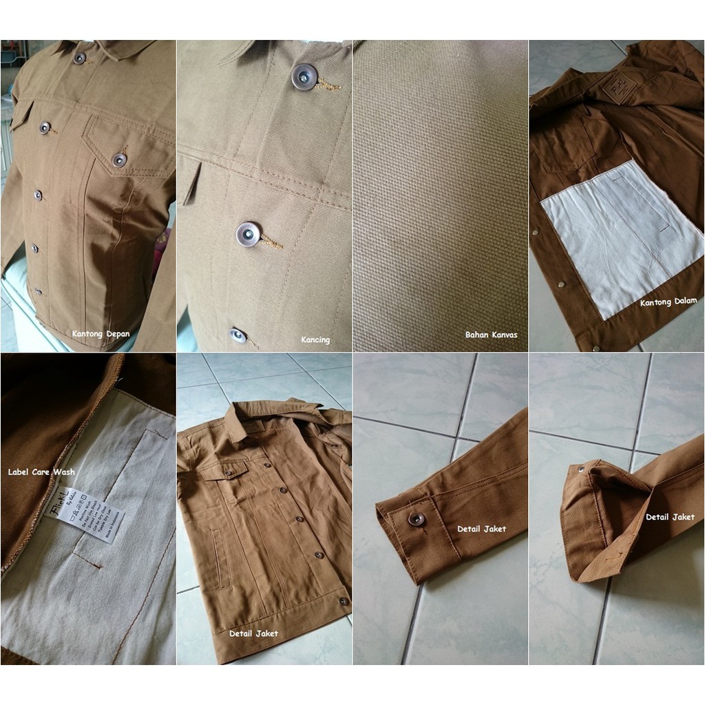 Jaket Jeans Kanvas