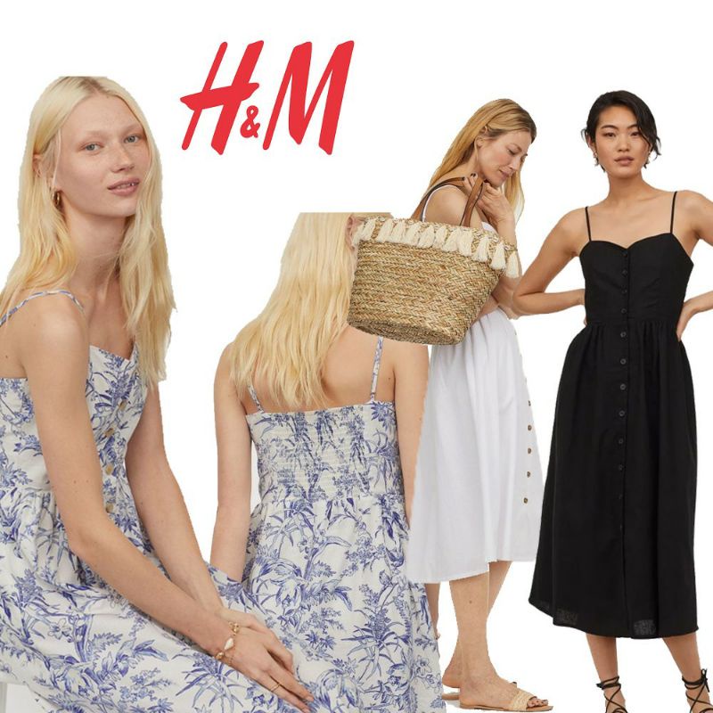 Hm linen blend dress