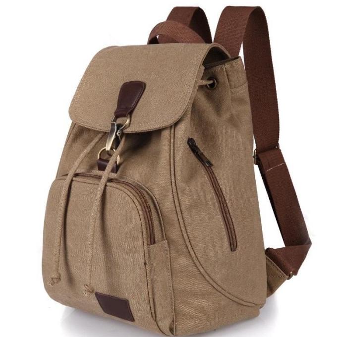 Tas Ransel Wanita GH-bag Original Tas Kanvas Tas Sekolah Tas Kerja 04