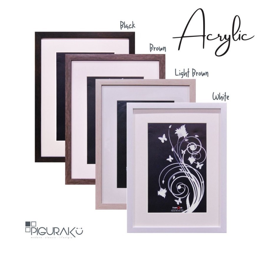 Pigura Foto 12R - Matboard (Akrilik)