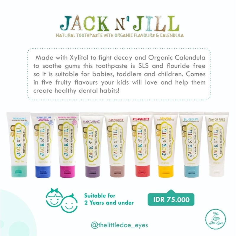 [READY] Jack &amp; Jill Toothpaste