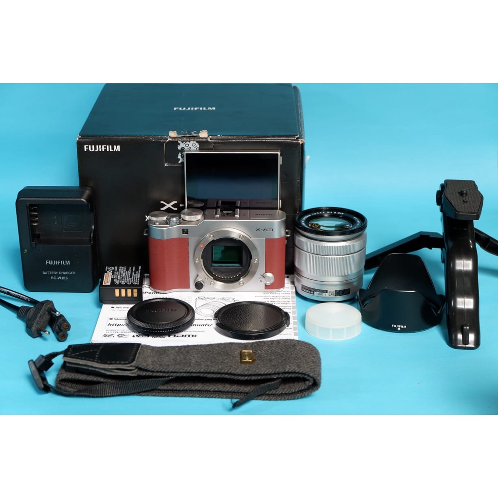 Fujifilm XA3 Kamera Mirrorless MUA Vlog-2