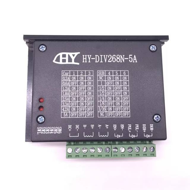 DIV268N-5A 0.2 - 5A Two Phase Hybrid Stepper Motor Driver Controller