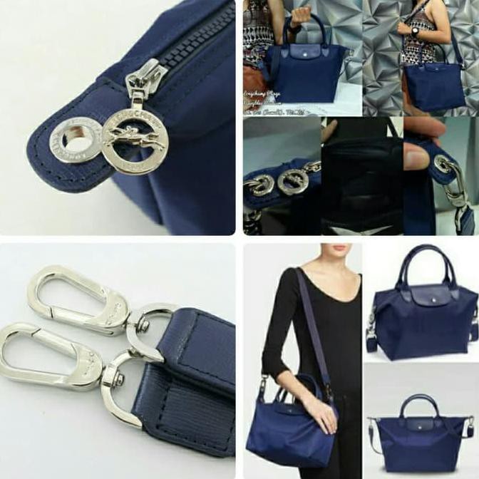 LC501 TAS TOTE BAG LC NEO CLASSIC SIZE S + TALI PANJANG - NAVY CODE