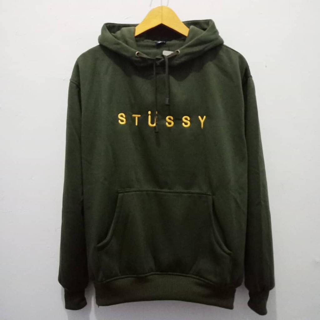 Sweater Hoodie Stussy Sweater Pria &amp; Wanita