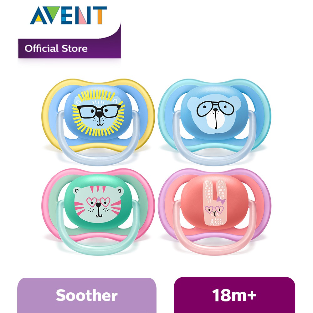 Philips Avent Soother Air Deco 18m+ SCF349/13 / Dot Bayi Isi 2pcs/pack 18m+ (Tersedia varian karakter)