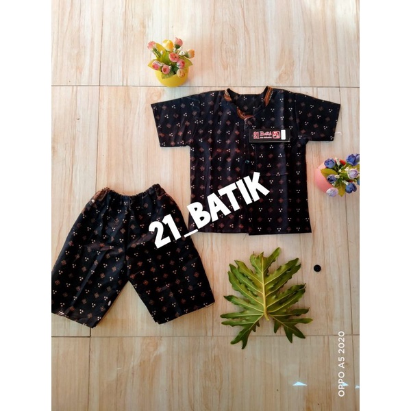 setelan batik anak/setelan batik trendi/setelan batik anak modern