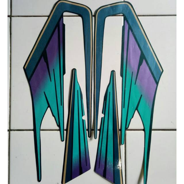 Jual Stiker striping yamaha rx king 95 hijau | Shopee Indonesia