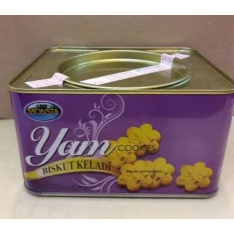 

Monsta Yam Biskuit Keladi - Kukis Rasa Talas