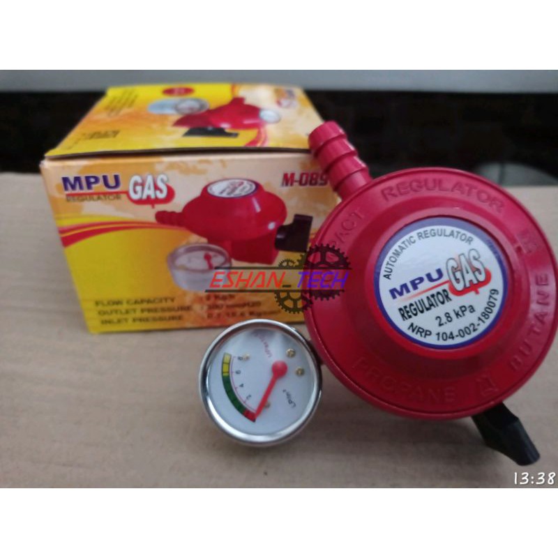 regulator meter merk MPU /regulator gas MPU meter