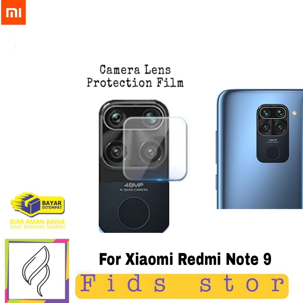 Tempered Glass Camera for Xiaomi Redmi Note 9 / Redmi Note 9 Pro Anti Gores Kaca Pengaman Lens Camera Protection