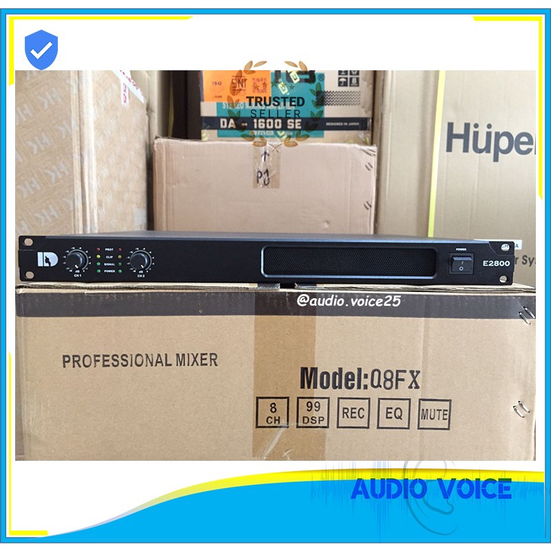 Power Amplifier Switching ID Audio E2800 Original