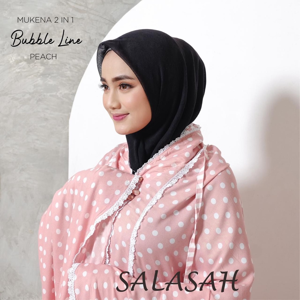 Mukena Polkadot Dewasa Terbaru Mukena Travel Jumbo Katun Rayon Premium