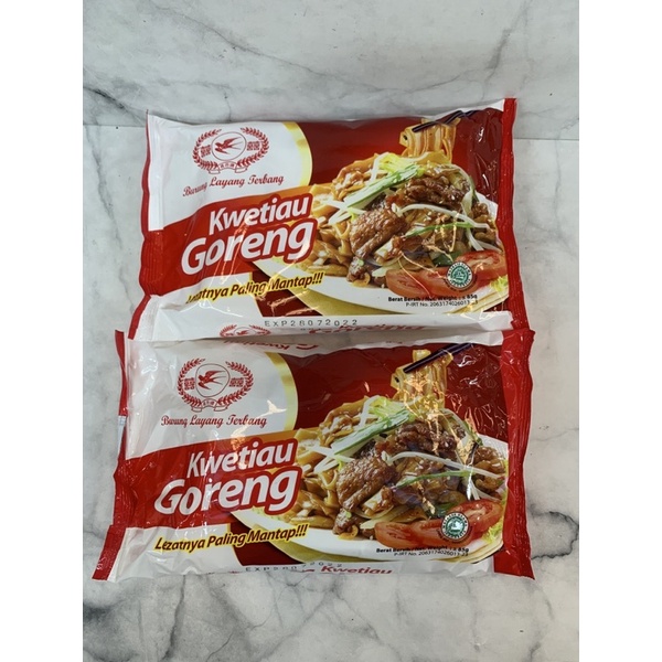

Kwetiau Goreng Instant Burung Layang Terbang 85g