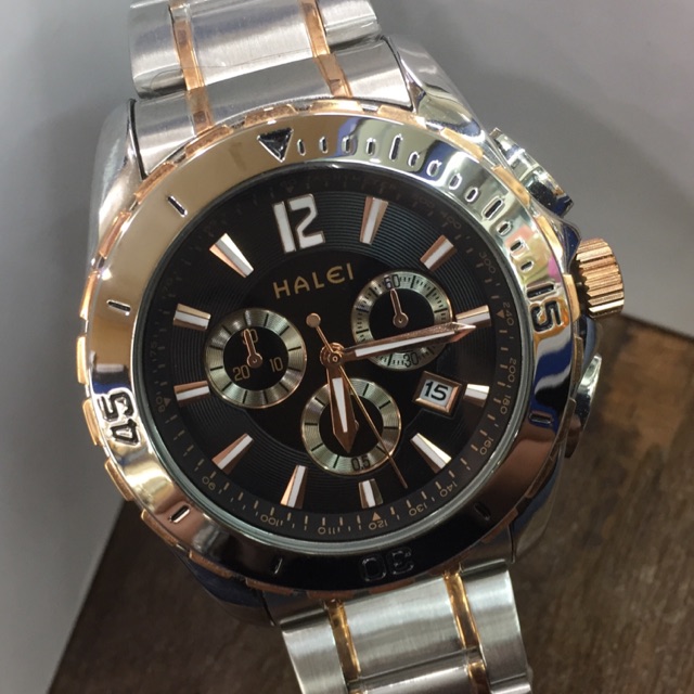Jam tangan pria,halei analog