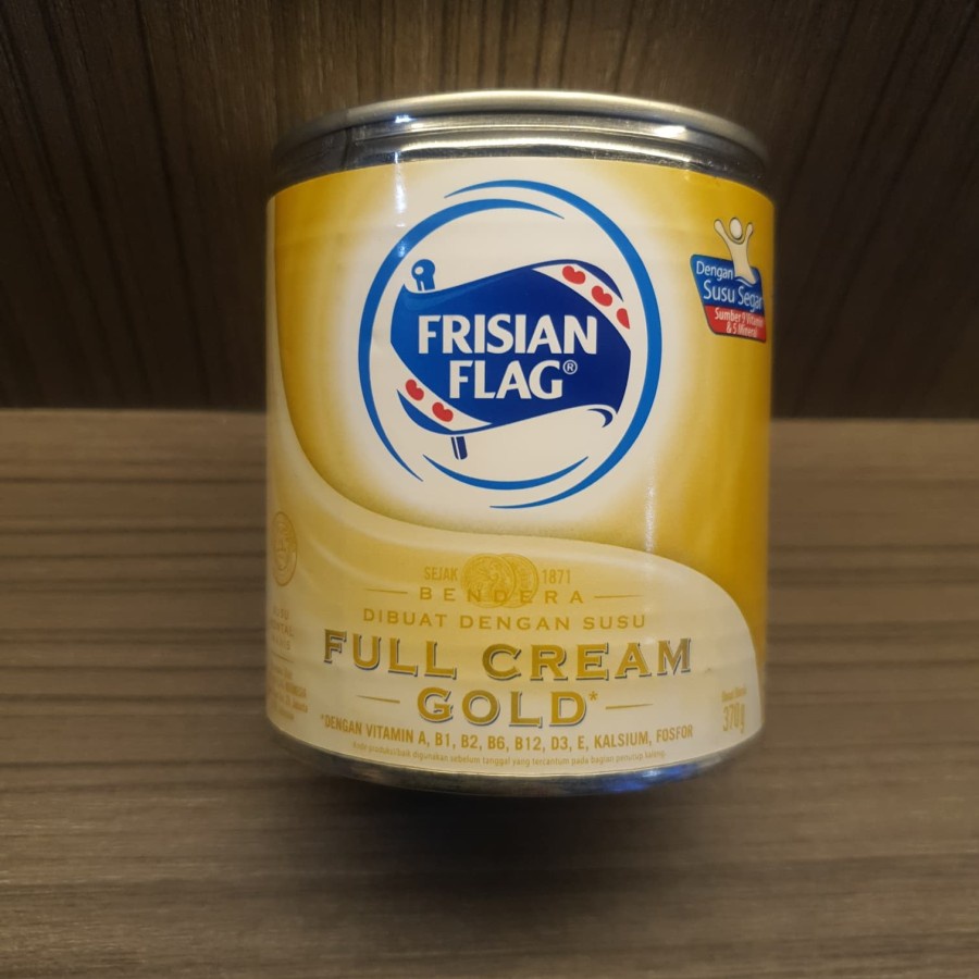 

Frisian Flag Susu Bendera Kental Manis Full Cream Gold 370 Gr