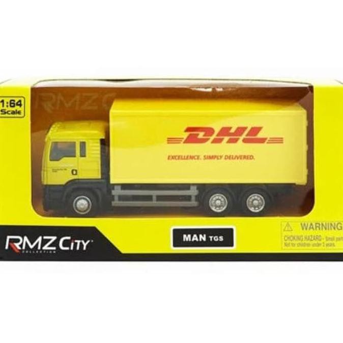 Rmz City Dhl Container Truck Diecast 144023A Truk Kontainer - Termurah 