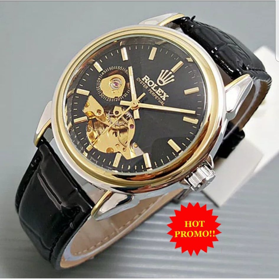Original Jam Tangan Pria & Wanita / Rolex Automatic HC2600 + Box Exclusive Premium Kekinian