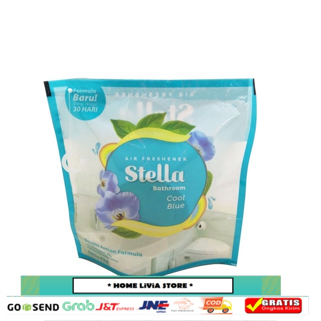 Stella Bathroom Cool Blue - Pengharum Kamar Mandi 42 gr