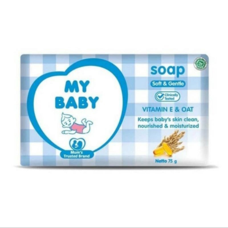 MY BABY SOAP 75GR [SABUN BATANG]