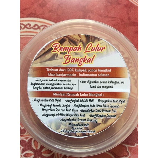 Lulur rempah bangkal