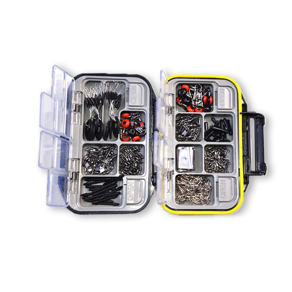 Fishing Lure Box Hooks Storage Lures Sealed Fishing Tackle Box Kotak Aksesoris Pancing Aksesoris Alat Pancing Kecil