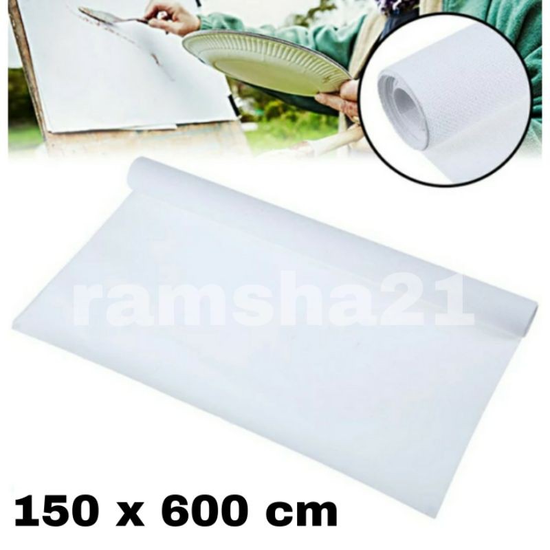 

kanvas roll tc premium 150x600cm berkualitas