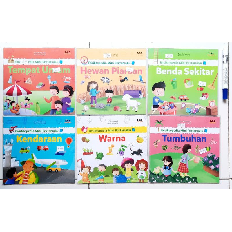 Buku Anak Ensiklopedia Mini Pertamaku