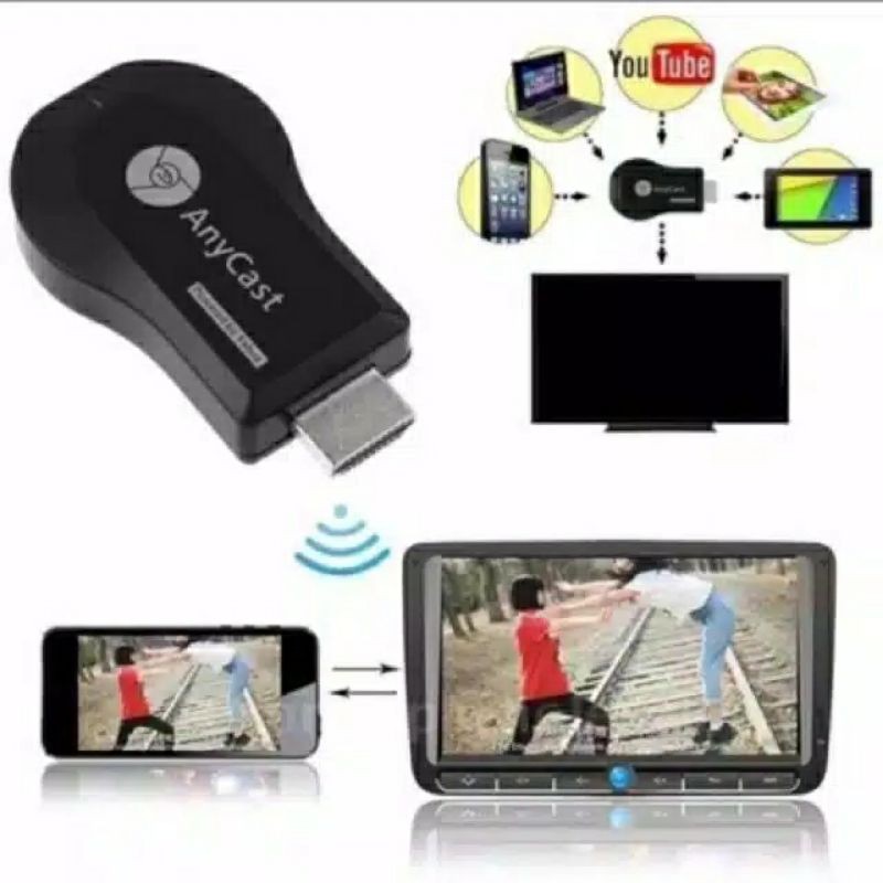 ANYCAST M9 PLUS 1080P WIFI HDMI DONGLE WIRELESS RECEIVER AirPlay DLNA