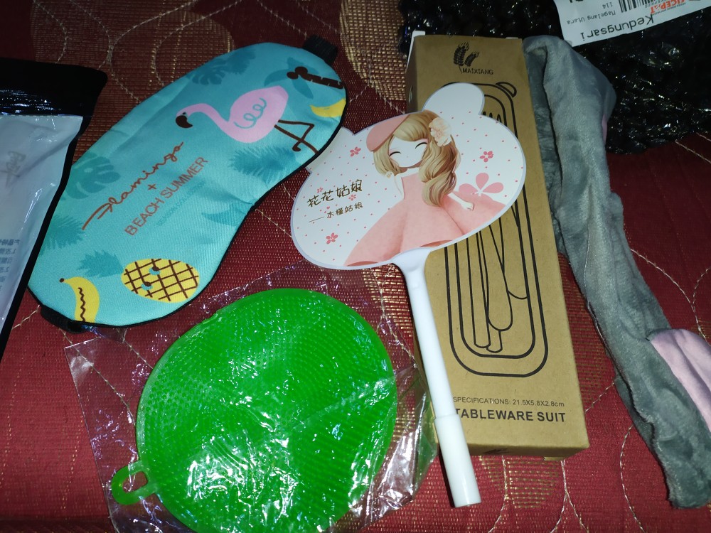 Set Peralatan Makan Gandum 3 In 1 (ada Kotak)