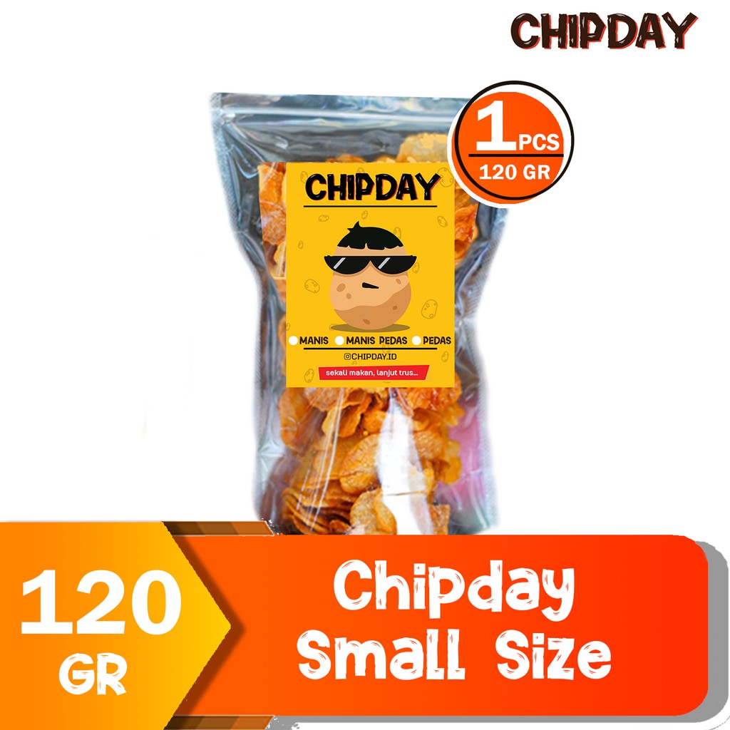 

Keripik Kentang - Chipday Small Size 120Gr