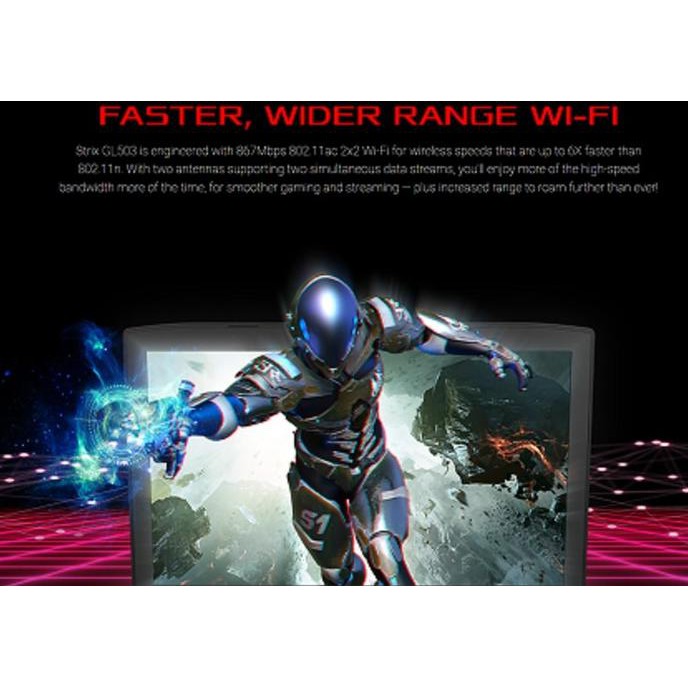 Hot Promo Asus Rog Strix Gl503Ge # I7-8750 6Core 1050Ti  Terlaris