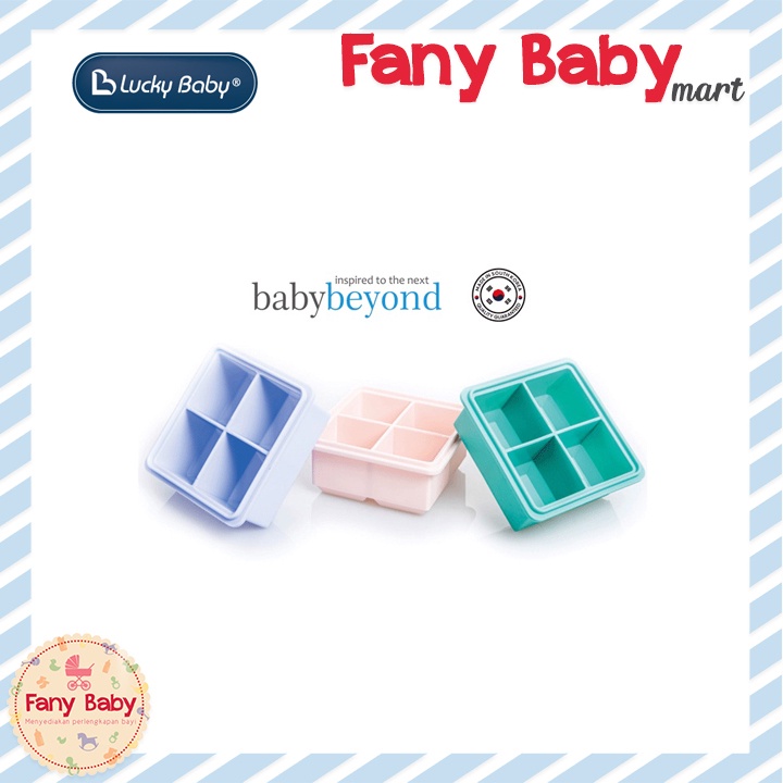 BABY BEYOND SILICONE FRESH FOOD CUBE 400ML / BB1061