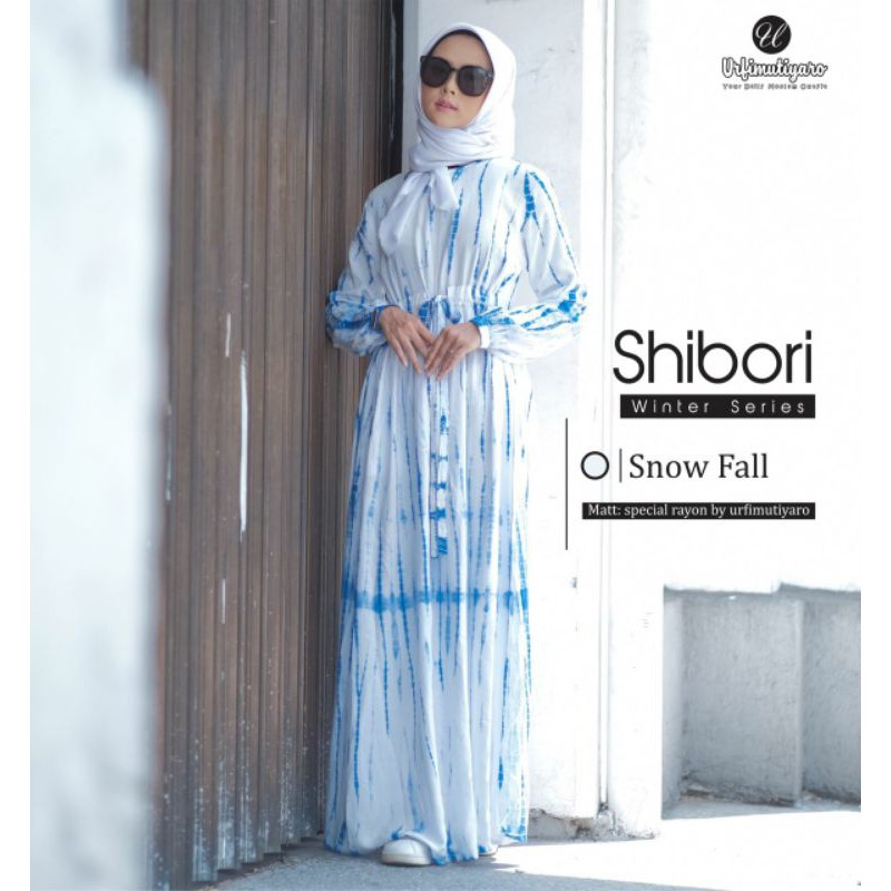 Shibori Dress by urfimutiyaro