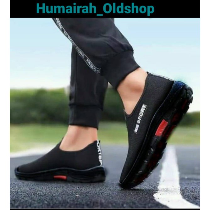 HUMAIRAH-OLDSHOP - sepatu casual slip on ENGLAND SPORT simple tanpa tali terlaris termurah COD sepatu