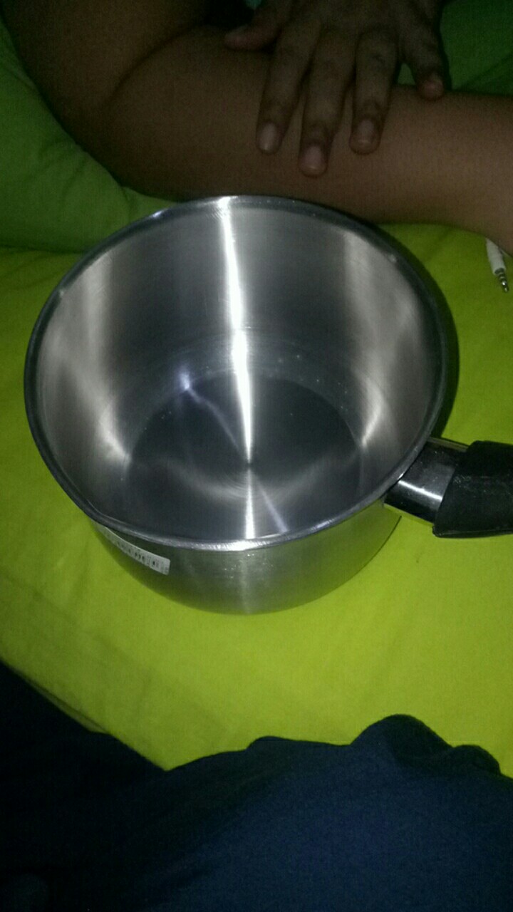 Sauce Pan Stainless Hairline 14cm Spc0414 - Panci Masak Tanpa Tutup Food Grade Material