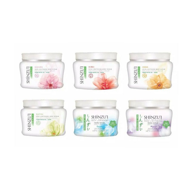 SHINZUI BODY SCRUB HANA LULUR PEMUTIH BADAN