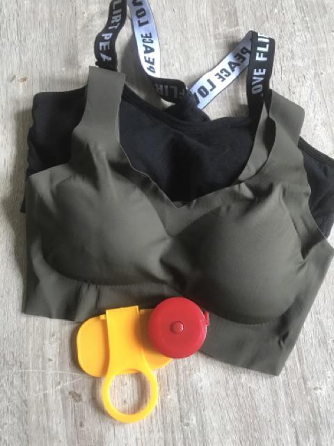 Sport Bra Sexy Tanpa Kawat B001 Freesize Tali Dua