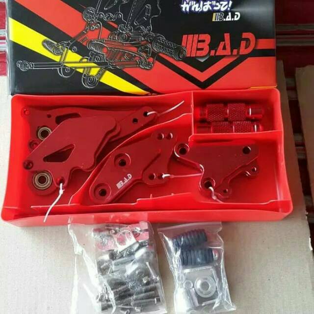 Step underbone underbon anderbone anderbon vixion new dll warna merah dan silver