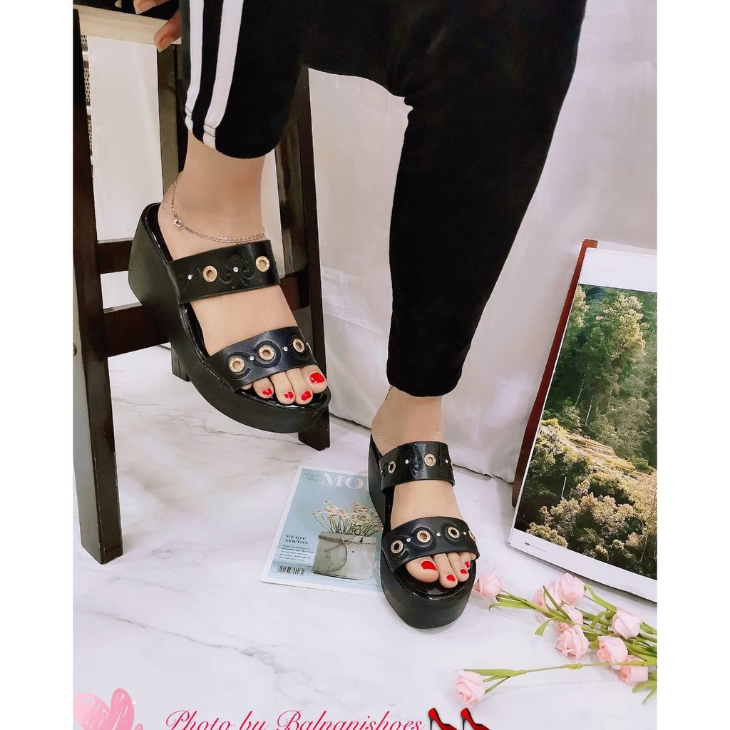 Sendal Wedges  Balnani Ringan  87905 Shopee Indonesia